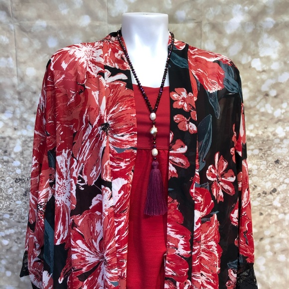 Women Adore Me Alea Robe , sz OX, NWOT - Picture 5 of 6